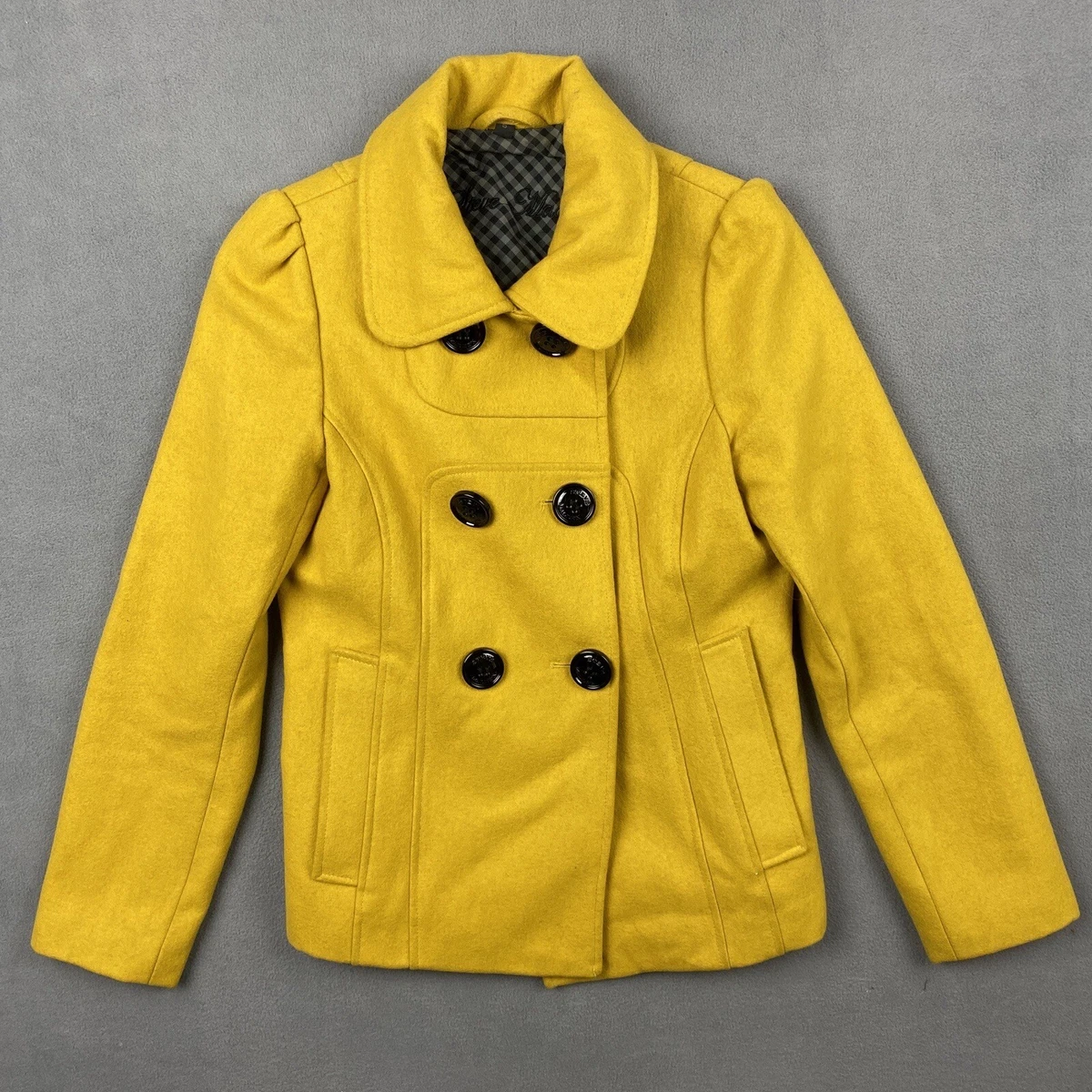Steve madden 2025 mustard coat