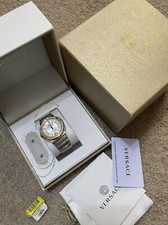 New Authentic Versace watch men vevi00320 Greca Logo
