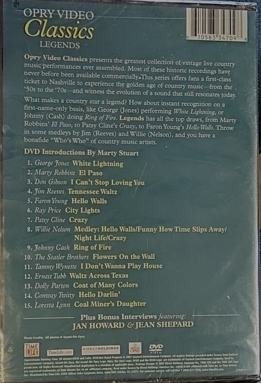 Opry Video Classics [DVD、リージョン1] Amazon.com: Opry Video Classics Pioneers : Movies & TV