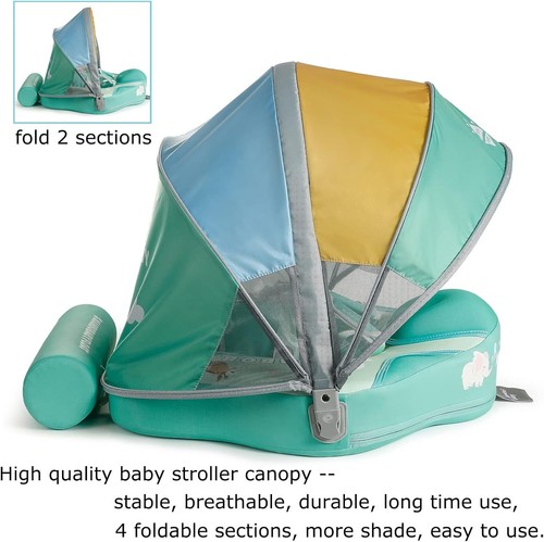 Smart Baby Swim Float Baldachin kein Flip kein Aufblasen Säugling Pool Schaum Trainer Schwimmer - Bild 3 von 9