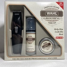 Complete Beard Wahl Beard Grooming Care Kit Open Box