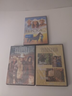 DVDS: Flicka 2/ Frontera 2014/ The Ponderosa Brother Against Brother & Treasure