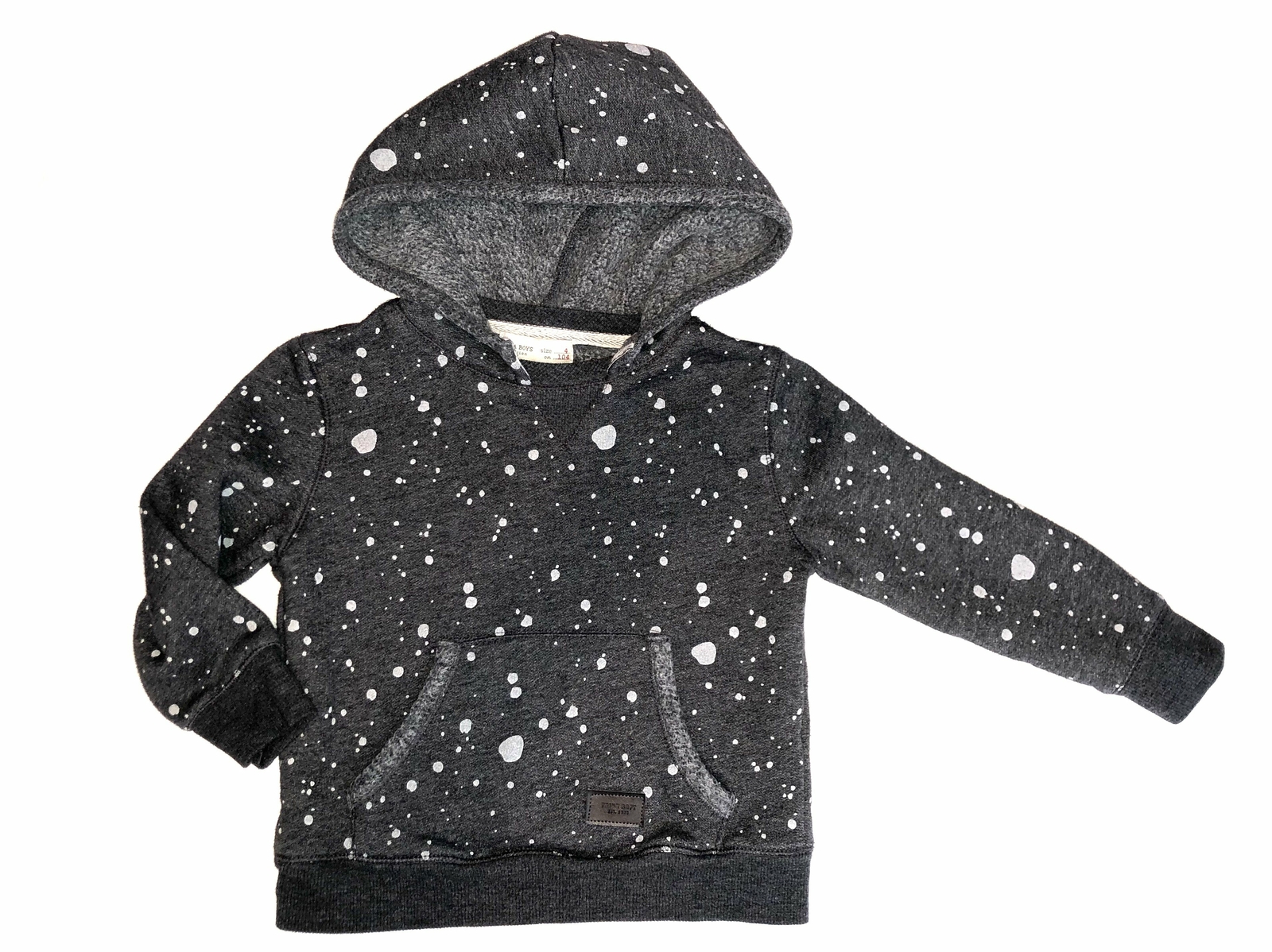 Zara boys splatter paint pullover 