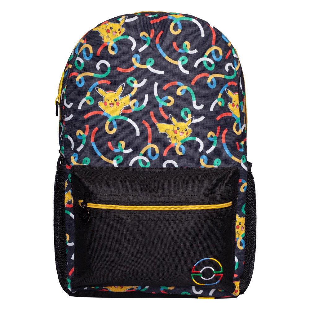 Pokemon Pikachu All Over Print Backpack One Size