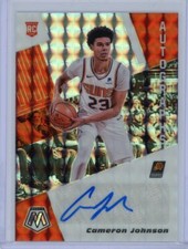 2019/20 Panini Mosaic Rookie Mosaic Autographs #RA-CJN Cameron Johnson