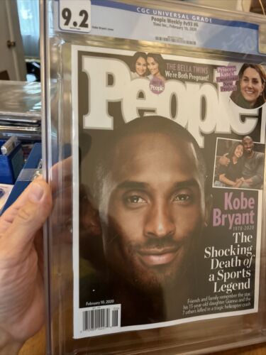 Kobe Bryant People Tribute CGC 9.2 RARE Must Have - Picture 2 of 7