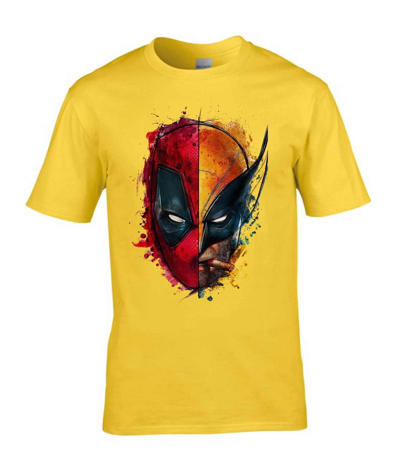 Deadpool & Wolverine Face T-Shirt