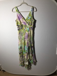 colourful midi dress