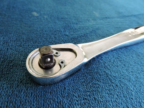 Craftsman Thin Profile Ratchet 1/4” Drive 44994 Full Polish Quick Release USA. - Picture 3 of 13