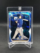 Gavin Cross 2023 Bowman Chrome Sapphire Prospect Card #BCP-160 Royals