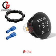 DC 12V-24V LED Panel Digital Voltage Meter Display Voltmeter for Motorcycle Car