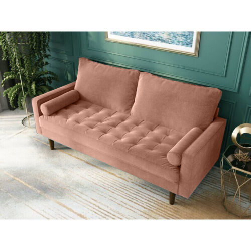 Sofa Lounge 3 Seater Couch Furniture 11 Colors - Picture 22 of 23