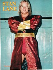 NWA NATIONAL WRESTLING ALLIANCE PIN-UP (1989) STAN LANE MIDNIGHT EXPRESS WCW