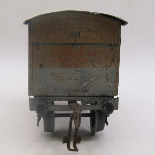 Furgoneta de carne refrigerador Carette para Bassett Lowke calibre O GW Mica B 59761 - Imagen 4 de 6