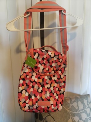 Vera Bradley Pixie Confetti Lighten Up Double Cooler Crossbody Travel Bag NWT