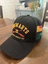Harry potter Hogwarts Quidditch World Cup adjustable Flat Brim Hat