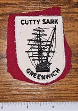 Cutty Sark Greenwich United Kingdom London Vintage Voyager Travel Patch
