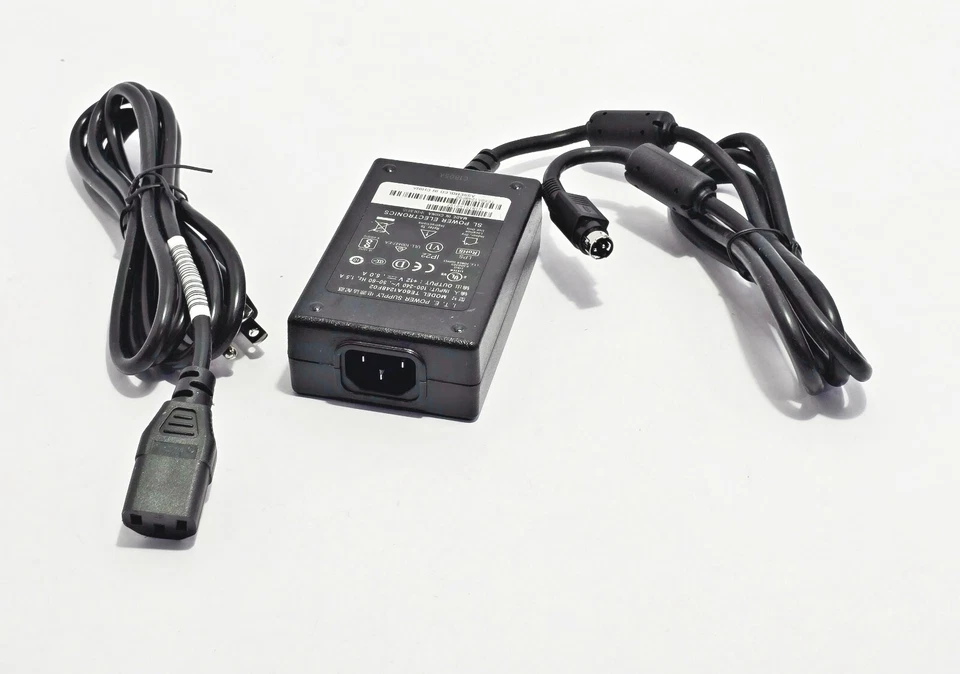 NEW SL Power Plug-In 3-Pin AC DC Adapter TE60A1248F02 12V 5A  60W w/ AC Cord - Image 4 of 4
