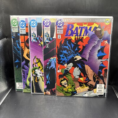 Batman Issue # s 492 493 494 495 & 496.  (DC Comics, 1990) (I1)(8)