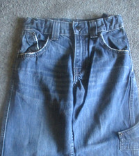 vtg LEVI'S SIGNATURE Jeans - Workwear - Adjustable Waist - Boys 7 Regular 24x19