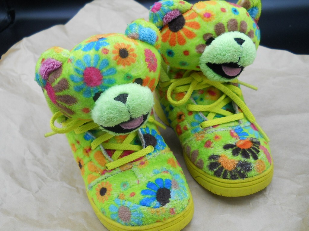 Adidas Jeremy Scott Js Bear 1 Flower Power G61077 US6.5K