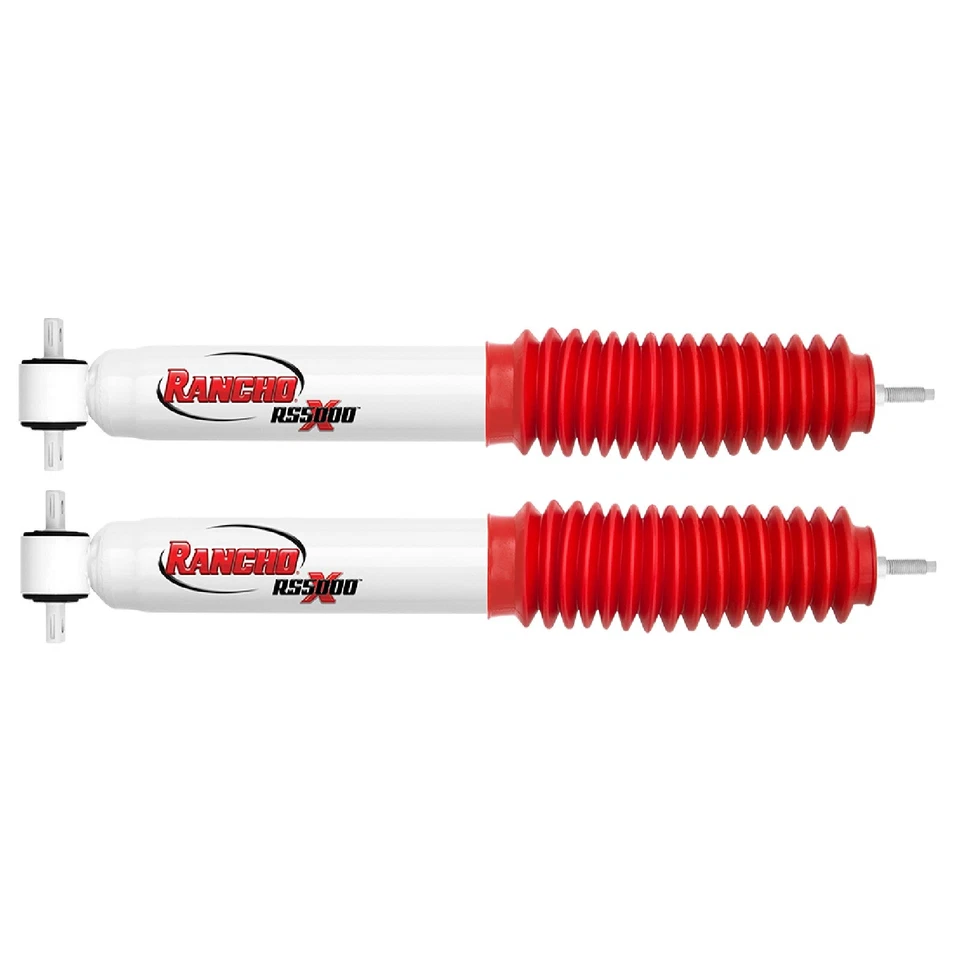 Rancho RS5000X Front & Rear Shocks for 1998-2011 Ford Ranger w/ 0-2.5" Rear Lift Foto 2 de 4