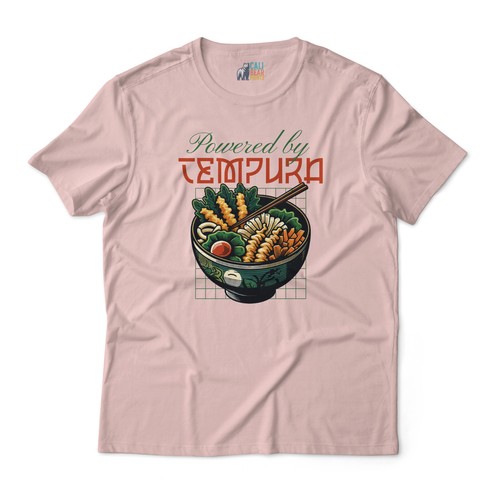 Camiseta gráfica Powered by Tempura - Camiseta amante de la comida japonesa - Unisex - Imagen 10 de 10