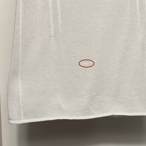 Sarah Pacini Mini Vestido Cuello Capucha Sin Mangas Blanco Talla Única - Imagen 7 de 7