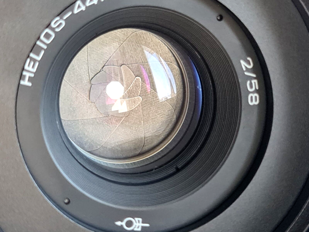 SERVICED! Helios-44M 58mm F/2.0 Cine mod! USSR Lens For Fuji FX