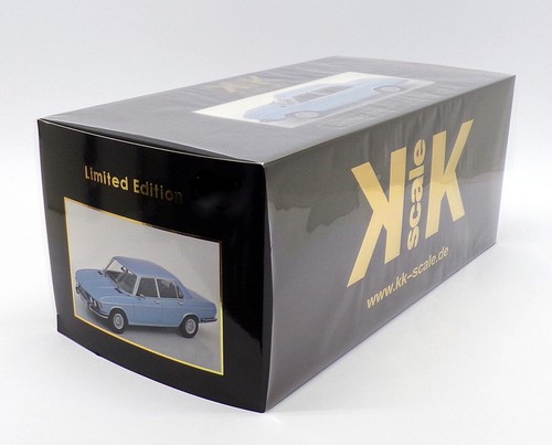 KK Scale 1/18 Scale KKDC180401 - 1971 BMW 3.0S E3 MkII - Met Lgt. Blue - Picture 4 of 4