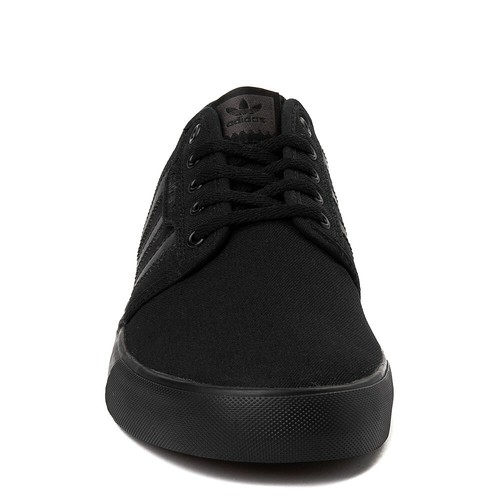 Mens adidas Seeley Skate Sneaker Black Monochrome Mono New - Picture 3 of 3