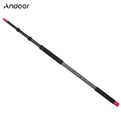 Andoer 9.8ft Carbon Fiber Microphone Boom Holder Arm Pole Extension Mount Stand