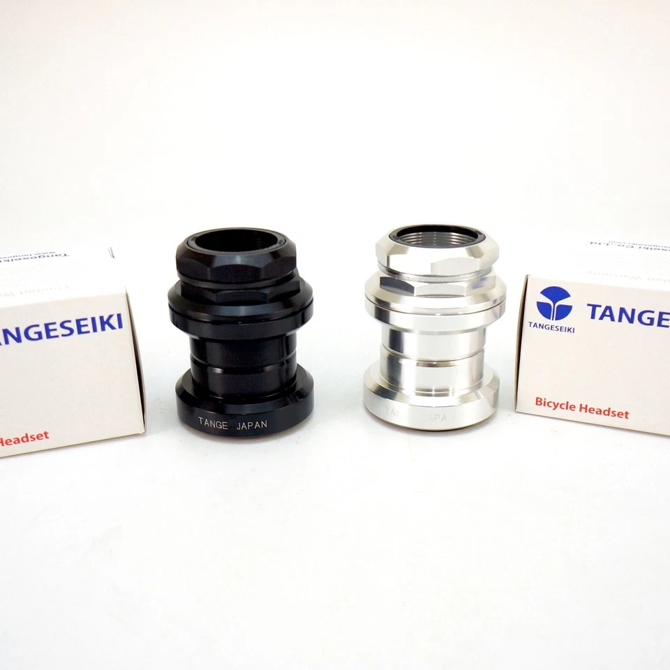 Tange Seiki Falcon FL270C Old School Threaded Bike Headset 1 1/8" Silver/Black - Image 2 of 4