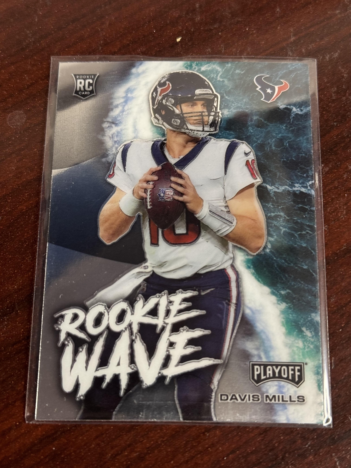 2021 Panini Playoff #RW-DMI Davis Mills Rookie Wave
