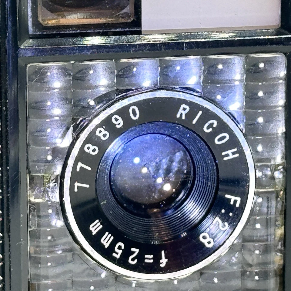 US Duty Paid [CLA'd] Ricoh Auto Half SE Half Frame Film Camera Black +NEW SEALS - Image 3 of 4