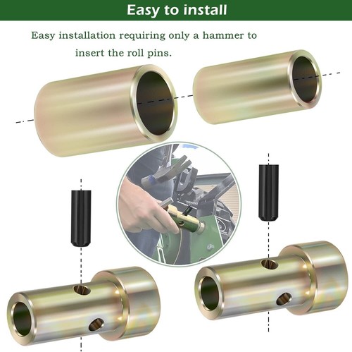 3-Point Tractor Cat 1 Quick Hitch Bushing Kit TK95029+S07070200 Top Link Pin Set - Picture 3 of 13