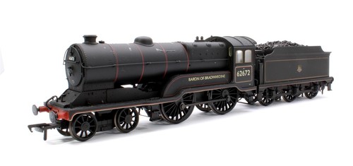 BACHMANN "OO" SPUR BR SCHWARZ 4-4-0 KLASSE D11 #62672 LOKOMOTIVE *VERWITTERT* | Zustand: Used