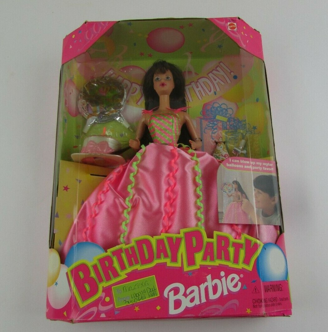 birthday party barbie 1998