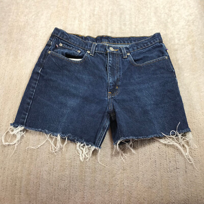 Ralph Lauren Shorts Womens 29 Cutt Off Blue Denim Jeans 29