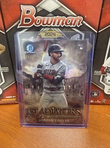 2024 Bowman Jordan Lawlar  Gladiators Of The Diamond Mini-Diamond 012/150 RC