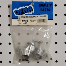 OFNA Racing 18920 Aluminum CNC Front Steering Knuckles 8mm PR Vintage NIP NOS