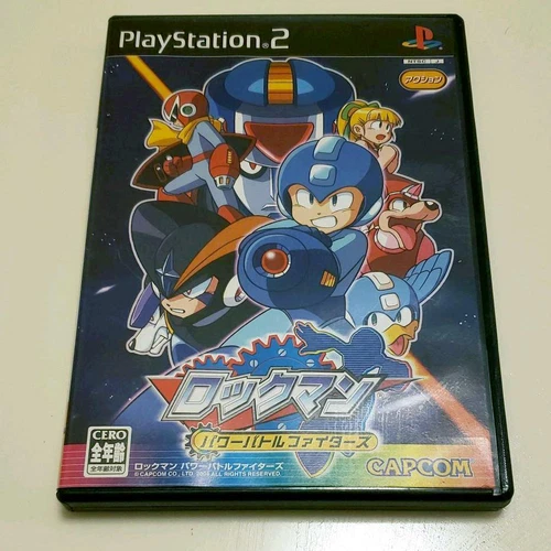 Sony Playstation2 Rockman the Power Battle Fighters Action Capcom PS2 JP NTSC-J 