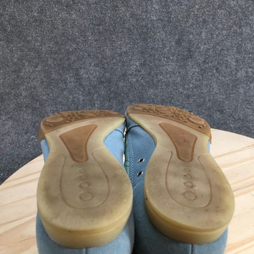 Steven by Steve Madden Sneaker Womens 8.5 Blue Trainer Laced Up Casual Suede - Picture 13 of 18