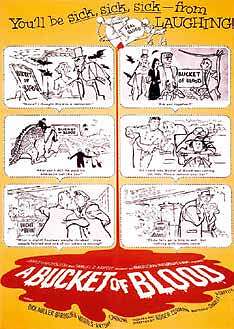 Un Secchio Di Sangue - A BUCKET OF BLOOD       DVD PULP VIDEO