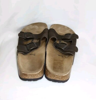 Birkenstock newalk men’s size 11 Birkenstock Newalk Sandals: (UNUSED), Nubuck Stone, Men main image 2