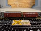 Ho Roco Set/2 2-axle boxcar, 10-hatch covered gondola (R052300)