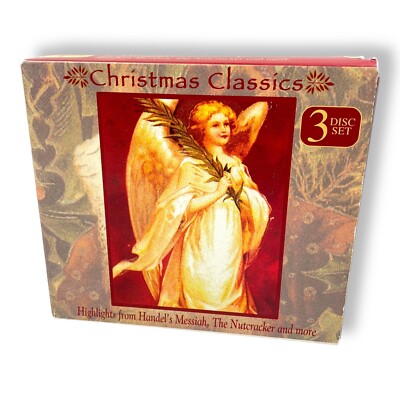 Handel's Messiah Nutcracker Christmas Classics (3 CD Box Set 1998) Four Seasons