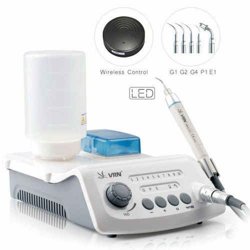 New VRN-A8 Ultrasonic Tooth Cleaner Scaler Irrigator Plaque Remover Tool Kit - Picture 2 of 12