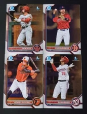 2022 Bowman Draft Chrome Base BDC-1 to BDC-200 You Pick - 2 Card Minimum