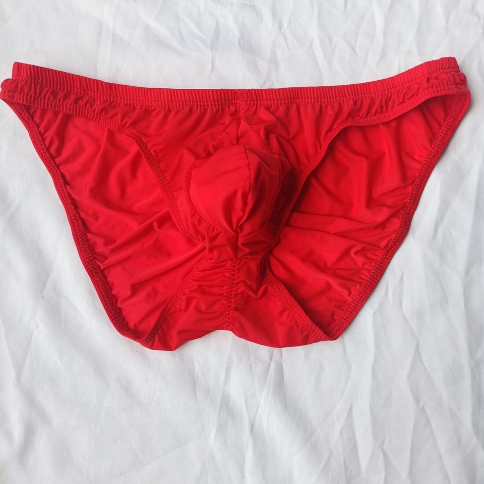 Mens Elastic Plain Briefs Male Underwear Lingerie Panties Club Wear eBay